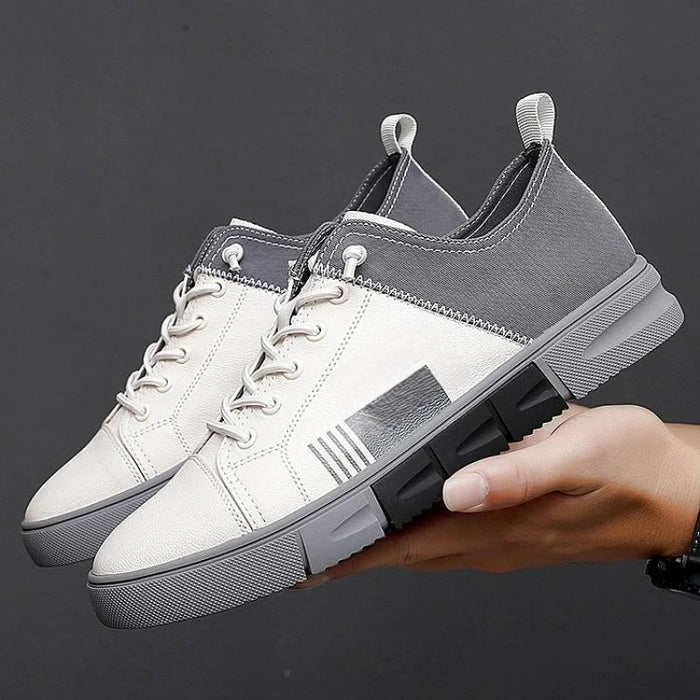 Quilted Lace Up Athletic Sneakers