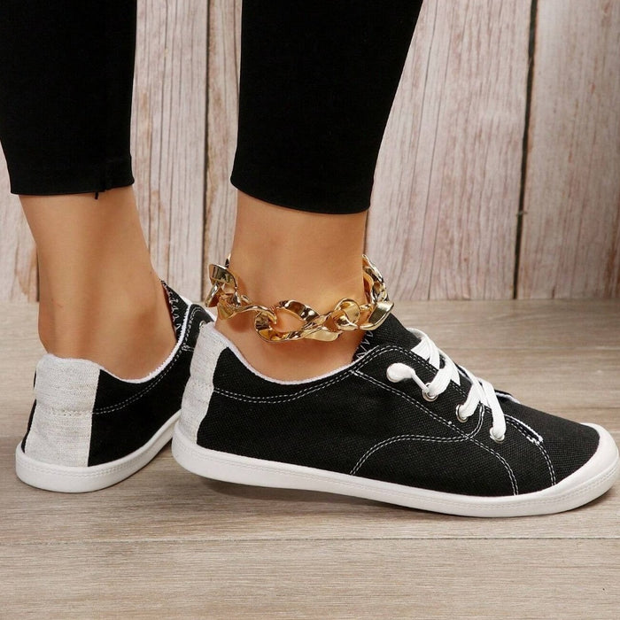 Wide Front Casual Sneakers