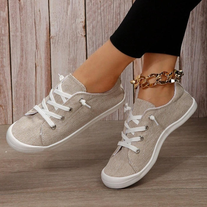 Wide Front Casual Sneakers