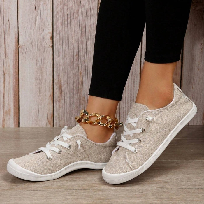 Wide Front Casual Sneakers