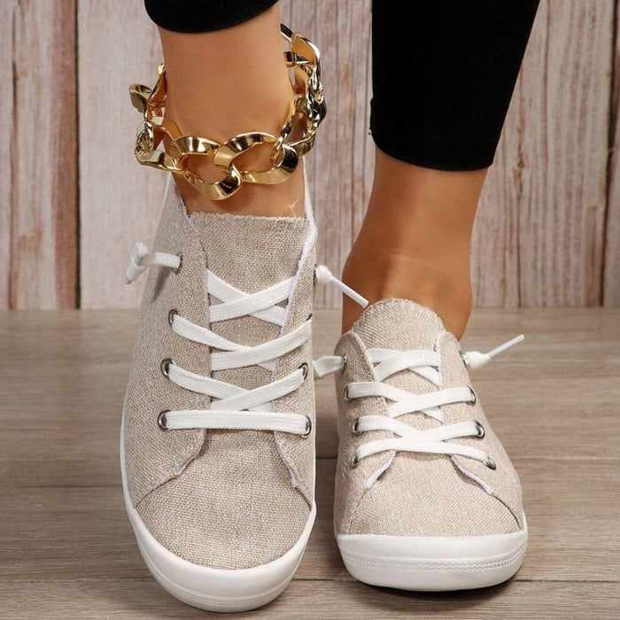 Wide Front Casual Sneakers