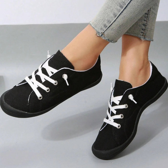 Wide Front Casual Sneakers