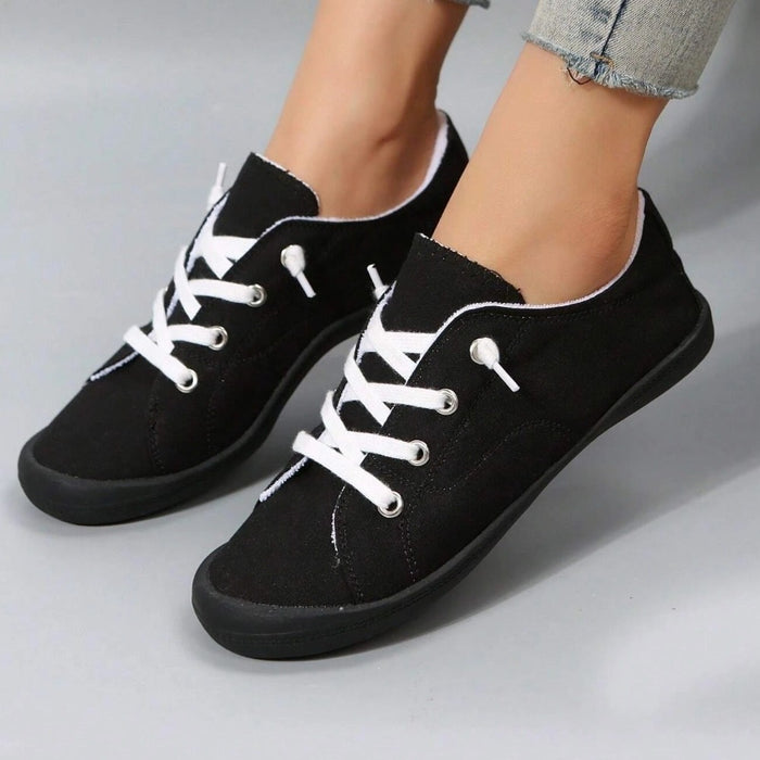 Wide Front Casual Sneakers