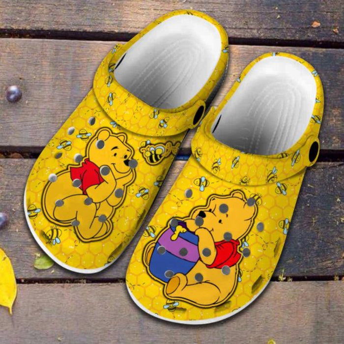 Winnie The Pooh Pot Themed Clogs