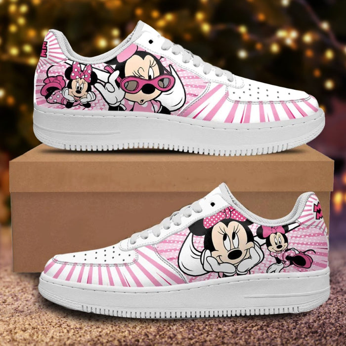 Minnie Mouse Designed Casual Sneakers