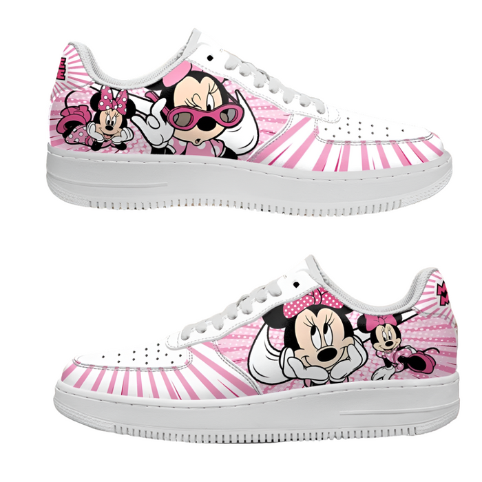 Minnie Mouse Designed Casual Sneakers