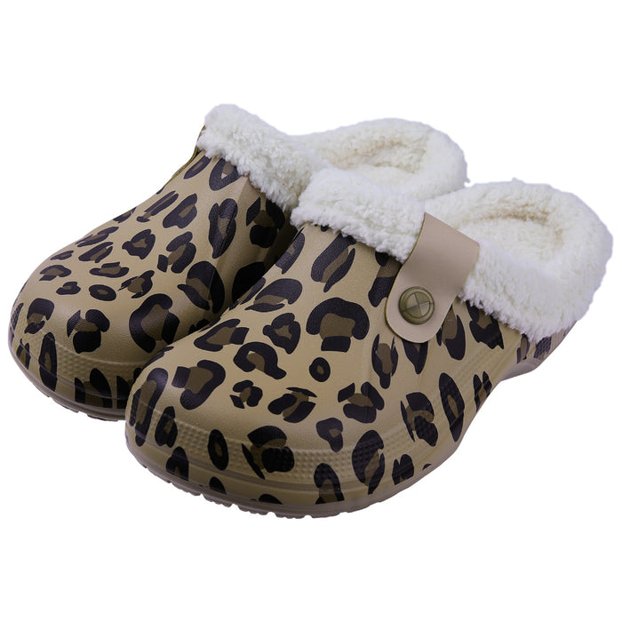 Warm Plush Slippers Clogs