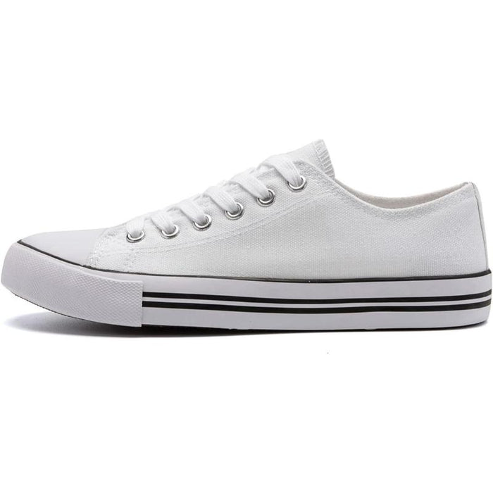 Classic Canvas Lace Up Unisex Sneakers