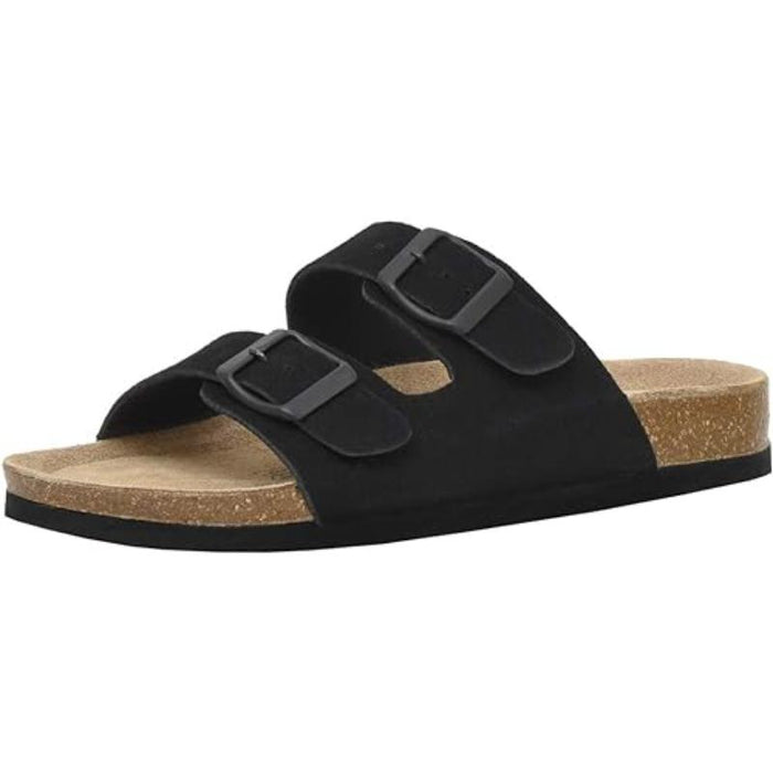 Dual Strap Slide Sandals For Women