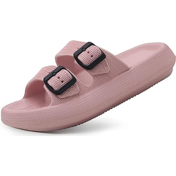 Unisex Dual Buckle Comfort Sandals