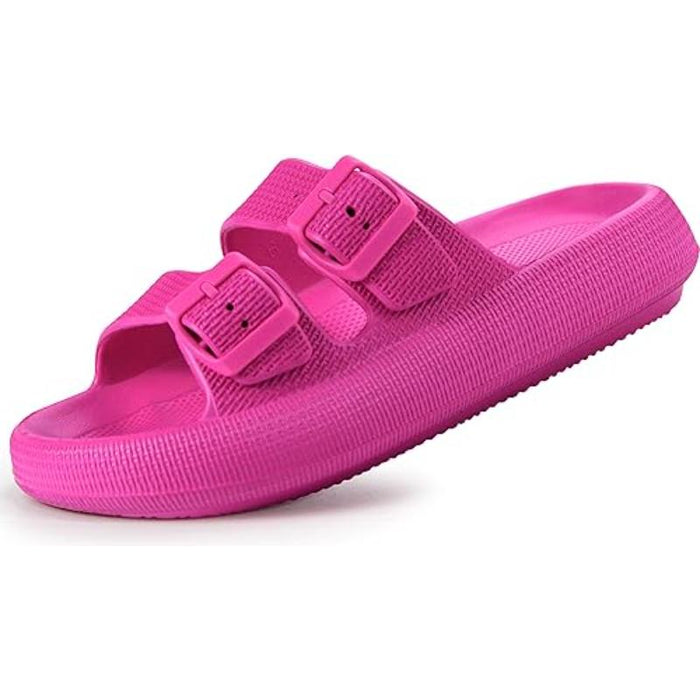 Unisex Dual Buckle Comfort Sandals