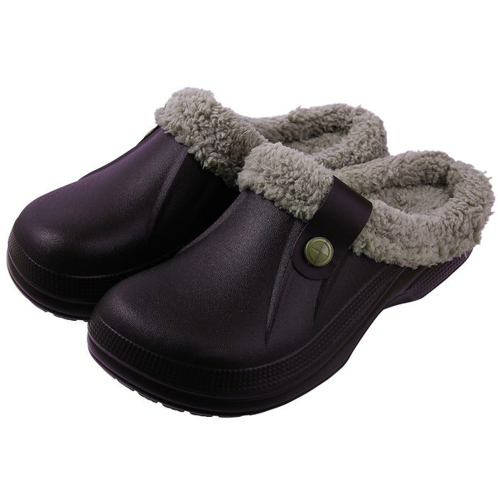 Warm Plush Slippers Clogs