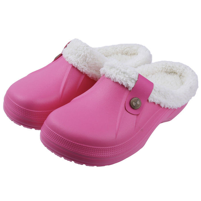 Warm Plush Slippers Clogs