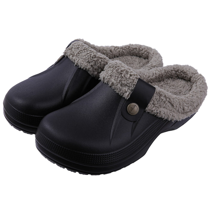 Warm Plush Slippers Clogs