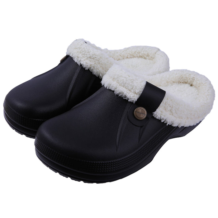 Warm Plush Slippers Clogs