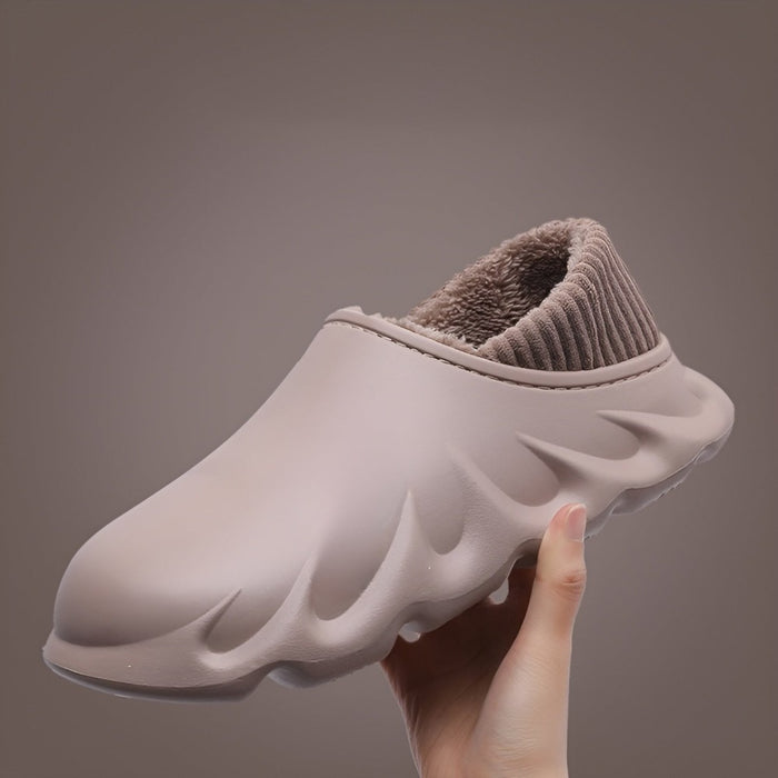 Non-Slip Plush Cotton Winter Shoes