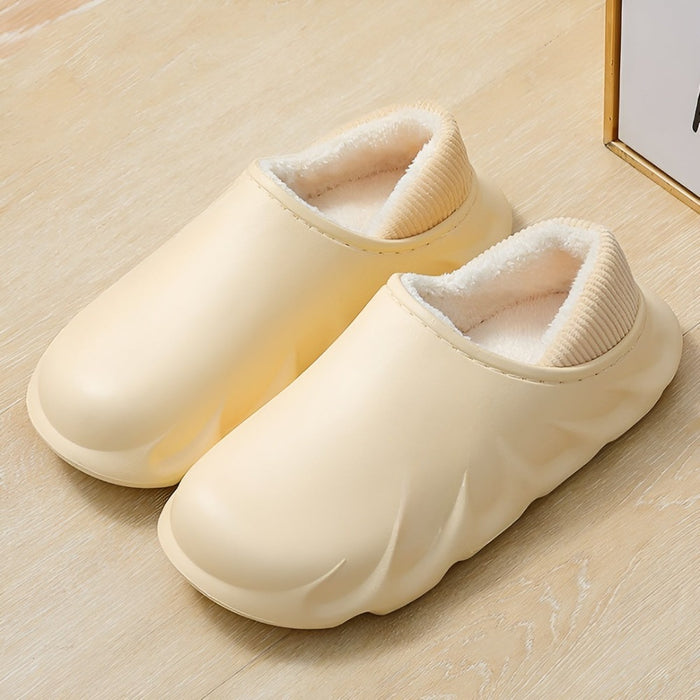 Non-Slip Plush Cotton Winter Shoes