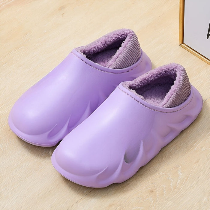 Non-Slip Plush Cotton Winter Shoes